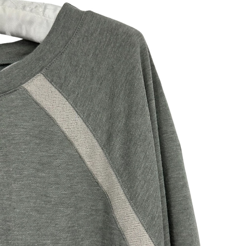 NEW Prana Ashy Gray Rosie Sweatshirt Dress Long Sleeves‎ Banded Hem Size Small - Picture 5 of 6